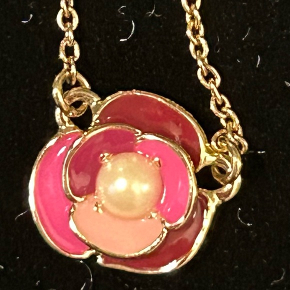 Kate Spade Pink Deco Blossom Pendant - Picture 2 of 6
